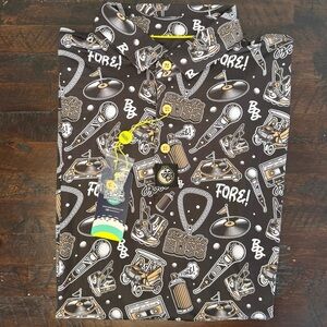 Birdie Boss Straight Outta Bounds Performance Polo Black NWT Men’s XXL